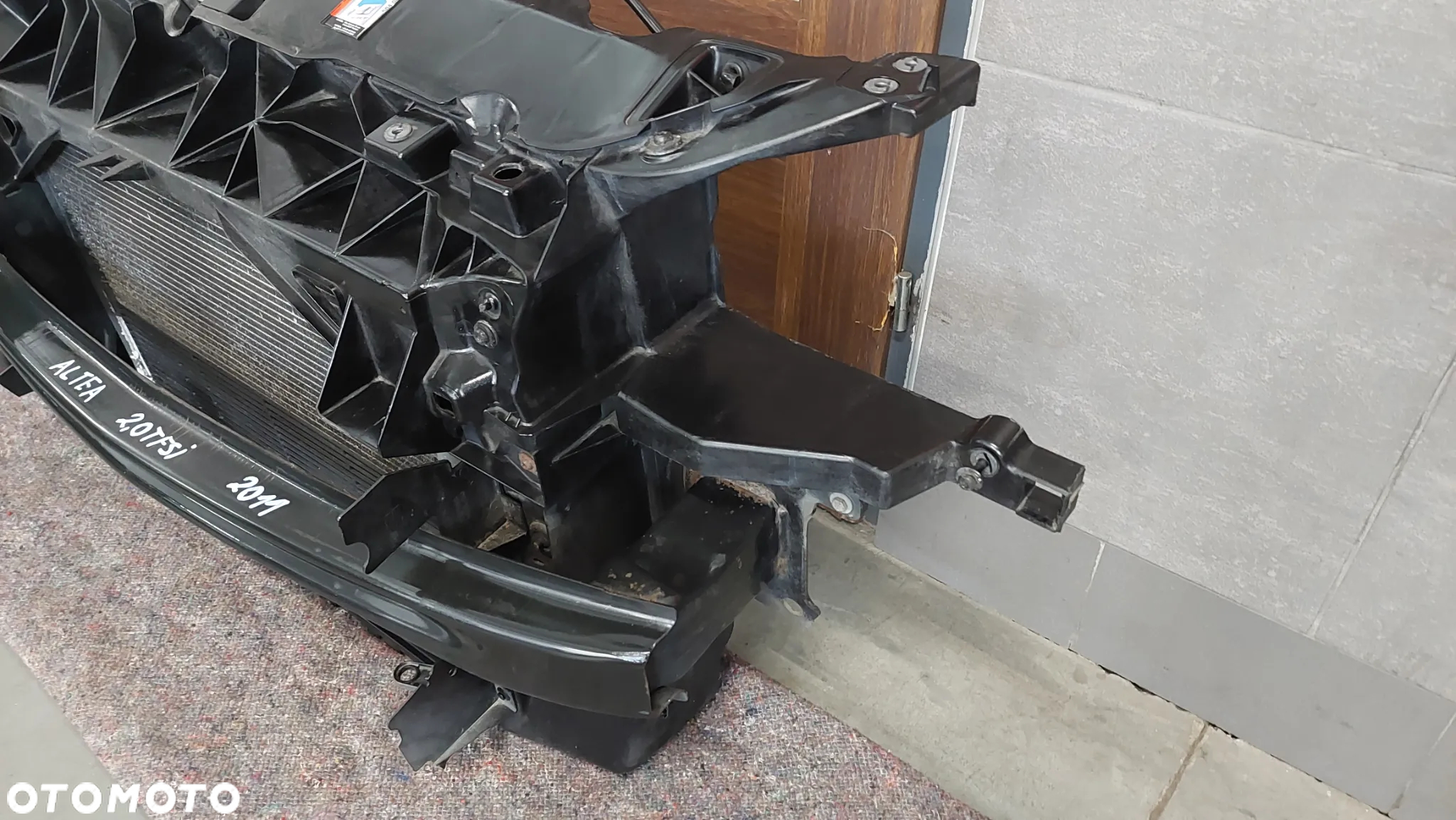 PAS PRZEDNI WZMOCNIENIE + BELKA , CHŁODNICE, SEAT ALTEA XL FREETRACK 2,0TFSI R2011 - 3