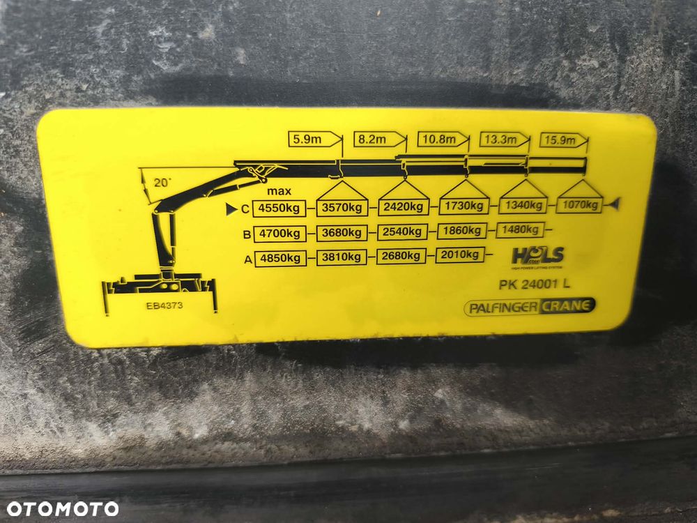 Mercedes-Benz Actros MP3 6x4 2013 rok 2644 hds Palfinger PK24001L radiowo sterowany Mały Przebieg - 4