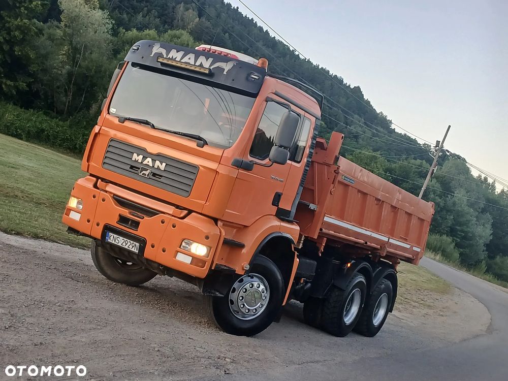 MAN TGA 26 460 KM BORDMATIC MEILLER KIPPER Stare tacho Perfekcyjny Zaczep - 2