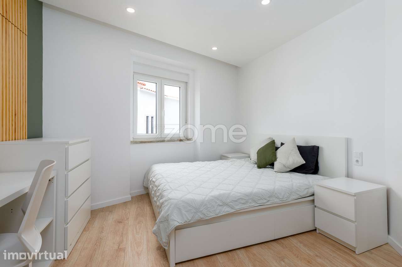 Apartamento T2 com logradouro e anexo. - Grande imagem: 3/37