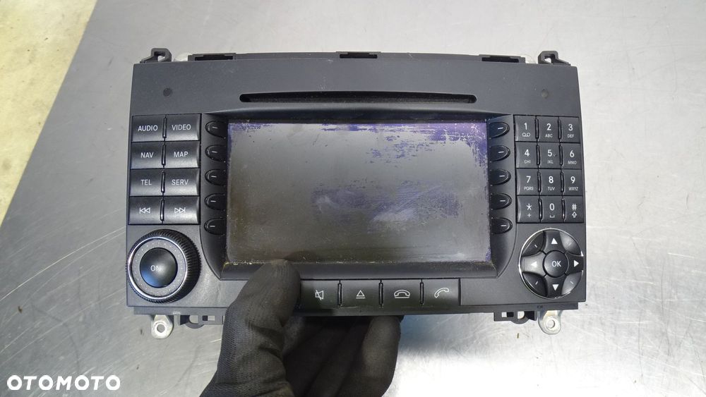 RADIO MERCEDES W169 A1698209989 - 1