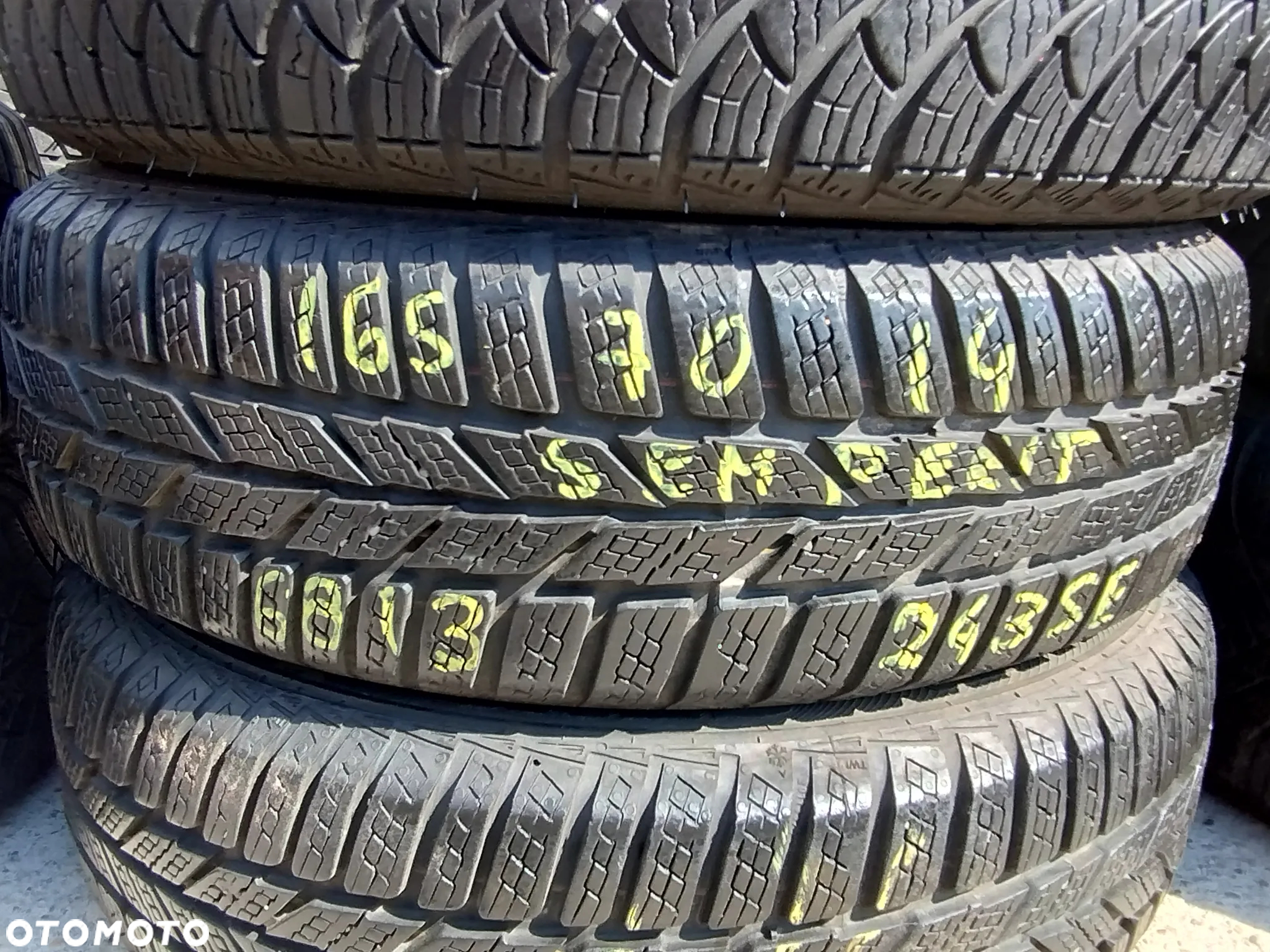 165/70R14 Opony Zimowe Zima SEMPERIT MASTER-GRIP 2 Legnica ALU-RAD 6,5mm 165/70 - 2
