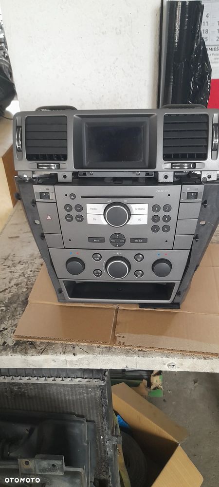 VECTRA C RADIO WYŚWIETLACZ KOMPLET 13265760 - 2