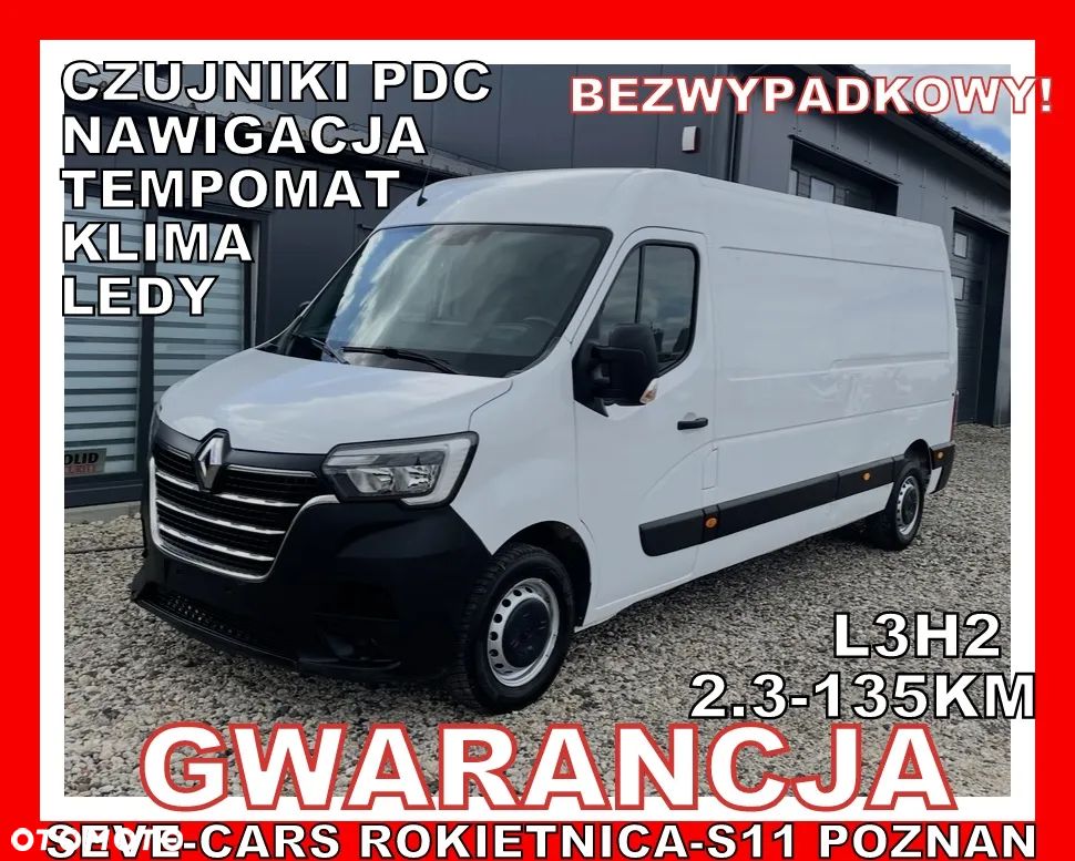 Renault MASTER L3H2 GWARANCJA, klima, navi, tempomat, pdc, 135km - 1