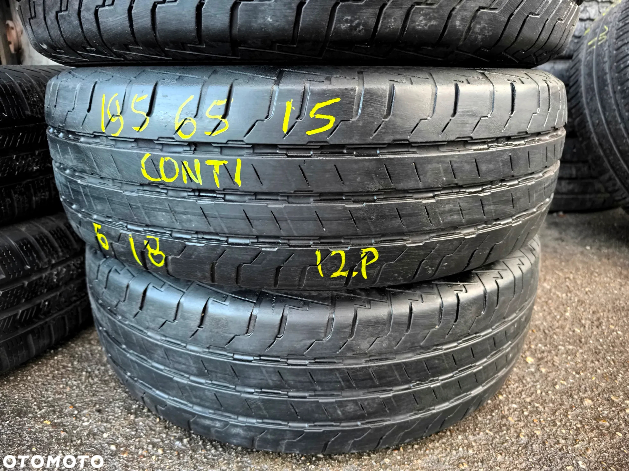 195/65R15 95T XL Opony Letnie Lato CONTINENTAL ContiVanContact 100 7mm Legnica ALU-RAD 195/65 - 3