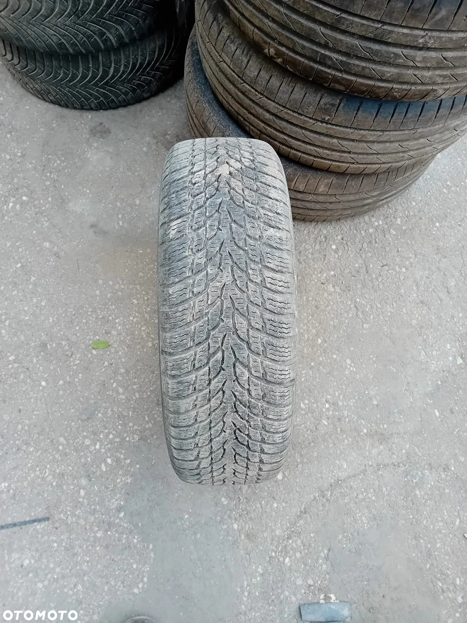 Opona Nokian Snowproof 185/65R15 używana zima - 3
