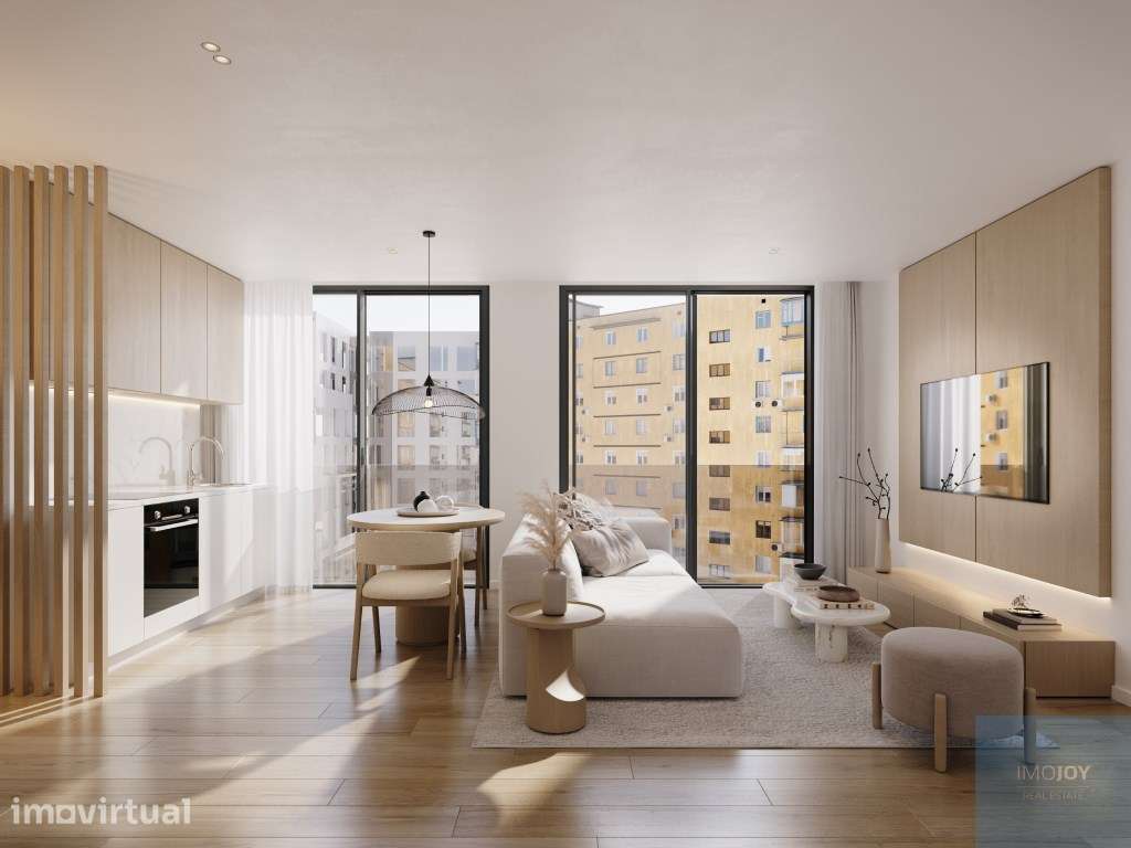 Apartamento T1 + 1 em Construção em Matosinhos - Grande imagem: 2/20