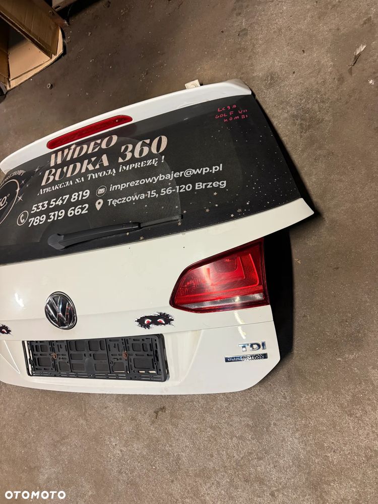 VW GOLF VII KOMBI LC9A KLAPA BAGAŻNIKA KOMPLETNA - 2