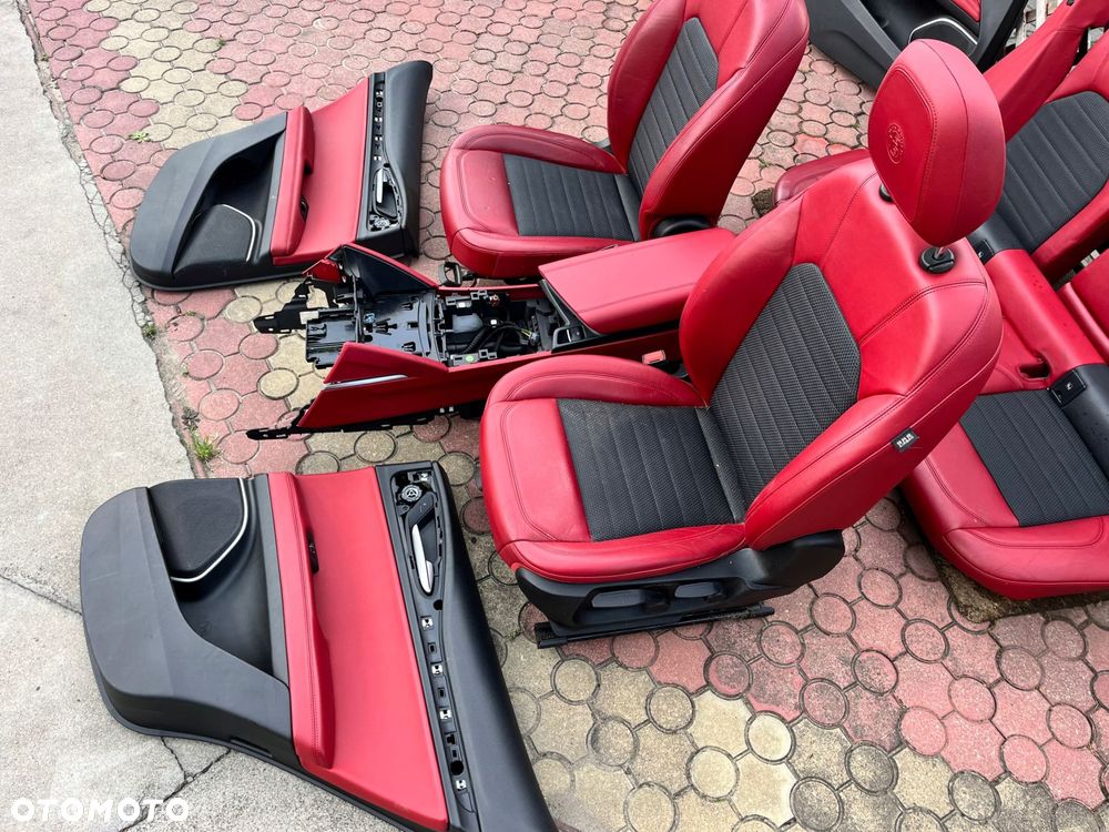 Fotele Pół skóry Tapicerki Alfa Romeo Stelvio - 11
