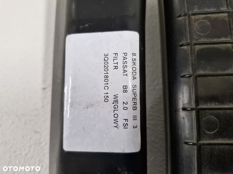 skoda superb iii 3 passat b8 2.0 fsi filtr węglowy 3q0201801c - 4