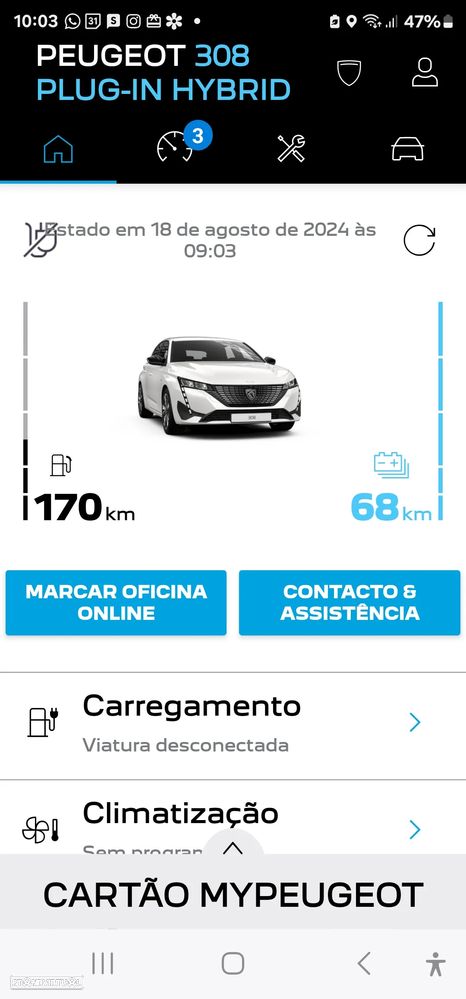 Peugeot 308 1.6 Hybrid Active Pack e-EAT8 - 9