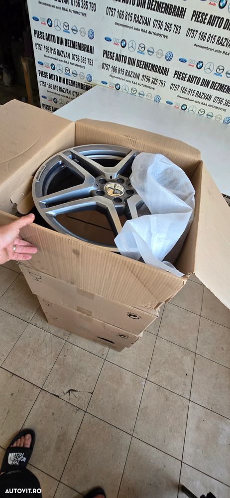 Jante AMG R20 Mercedes S-Class W221 CL W216 S63 S65 AMG 2 Latimi Noi Noute A2214013102 A2214013202 - 8