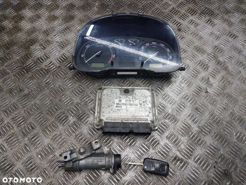 ZESTAW STARTOWY SKODA OCTAVIA I FL 1.9 TDI 038906012G 4B0905851C 1U0920811F - 1