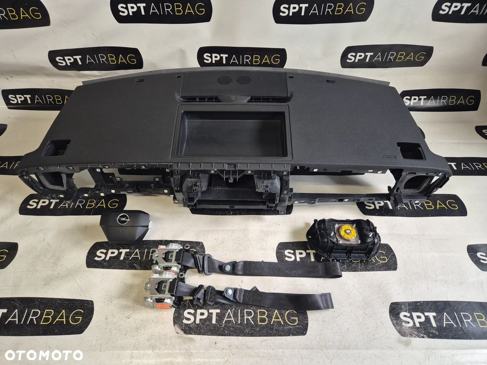OPEL VIVARO C LIFT DESKA ROZDZIELCZA KONSOLA KOKPIT PULPIT PODUSZKI AIRBAG AIR BAG PASY KIT SET - 1
