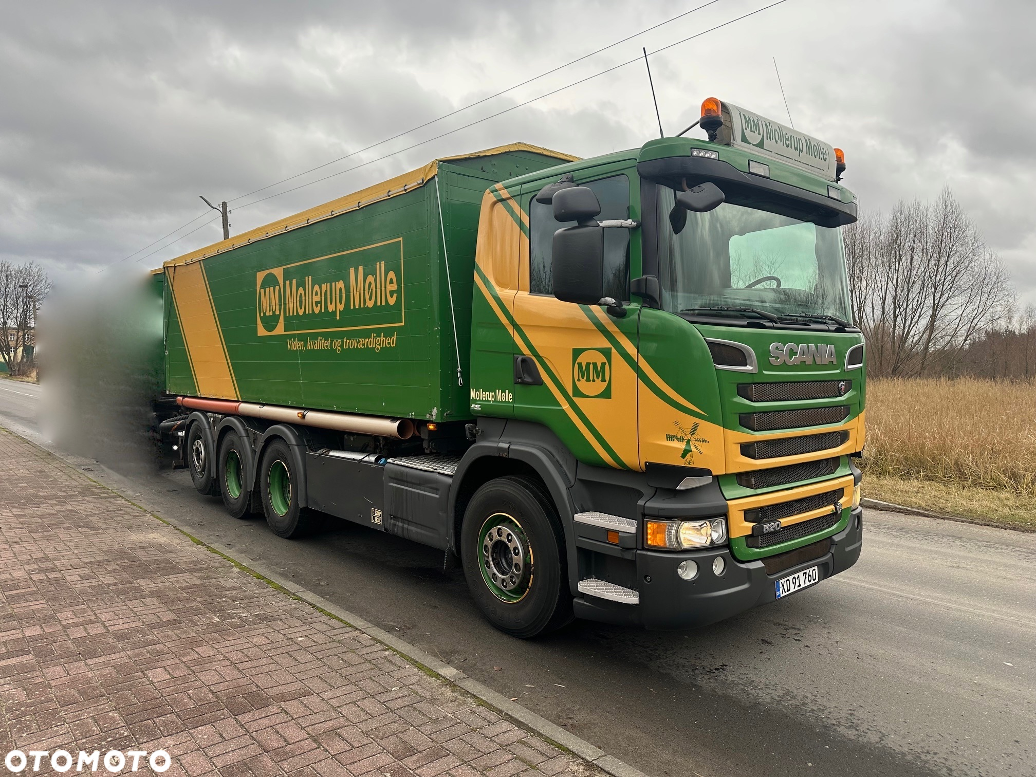Scania R 520   WYWROTKA DO ZBOZA + POMPA SAMOZALADOWCZA - 7