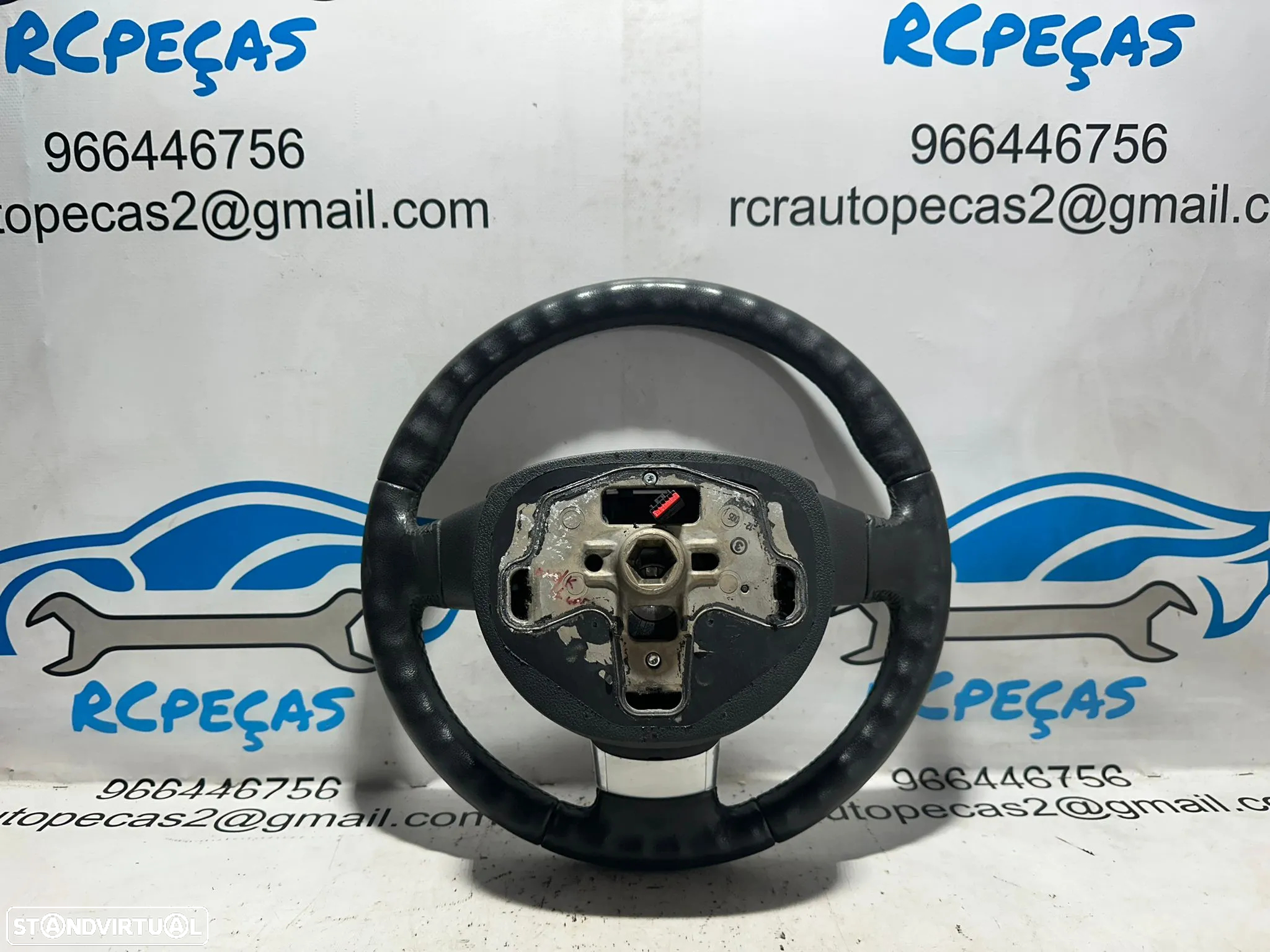 .Volante Completo Pele Ford Focus 2 Mk2 3 Braços - 2
