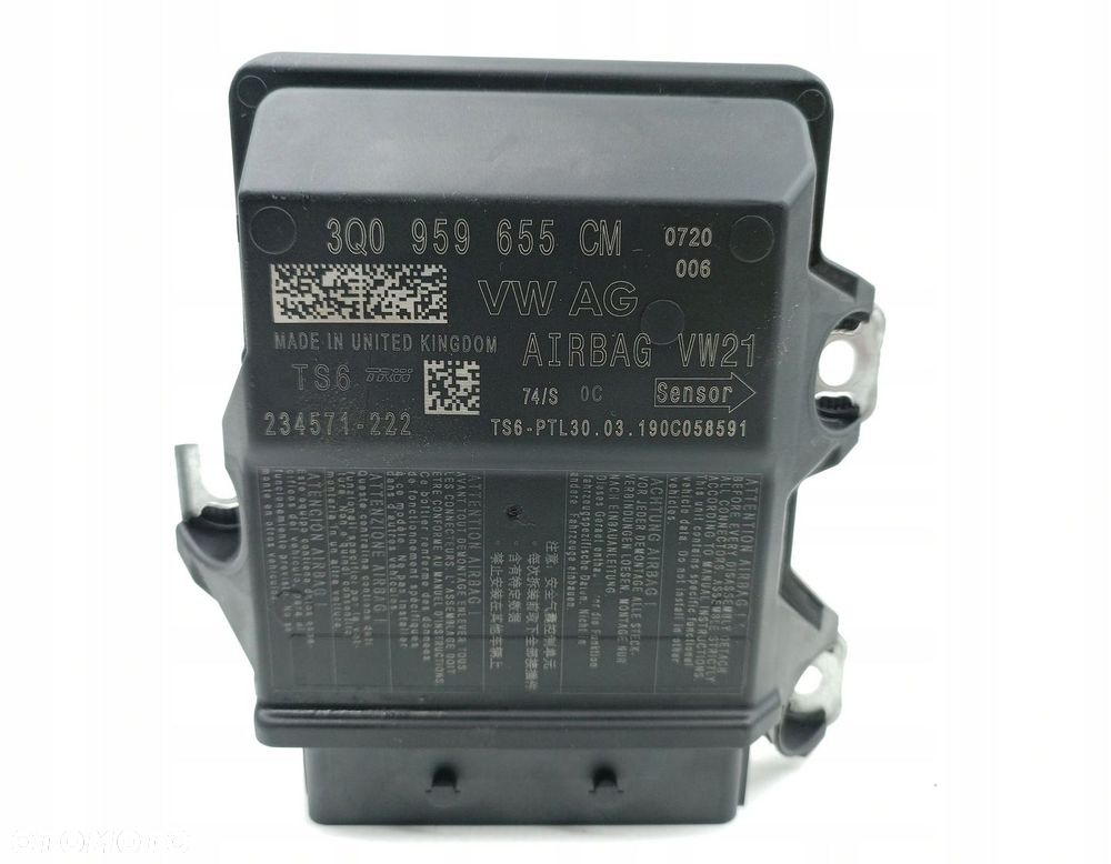 MODUŁ AIRBAG PODUSZEK SEAT LEON III 3Q0959655CM - 3