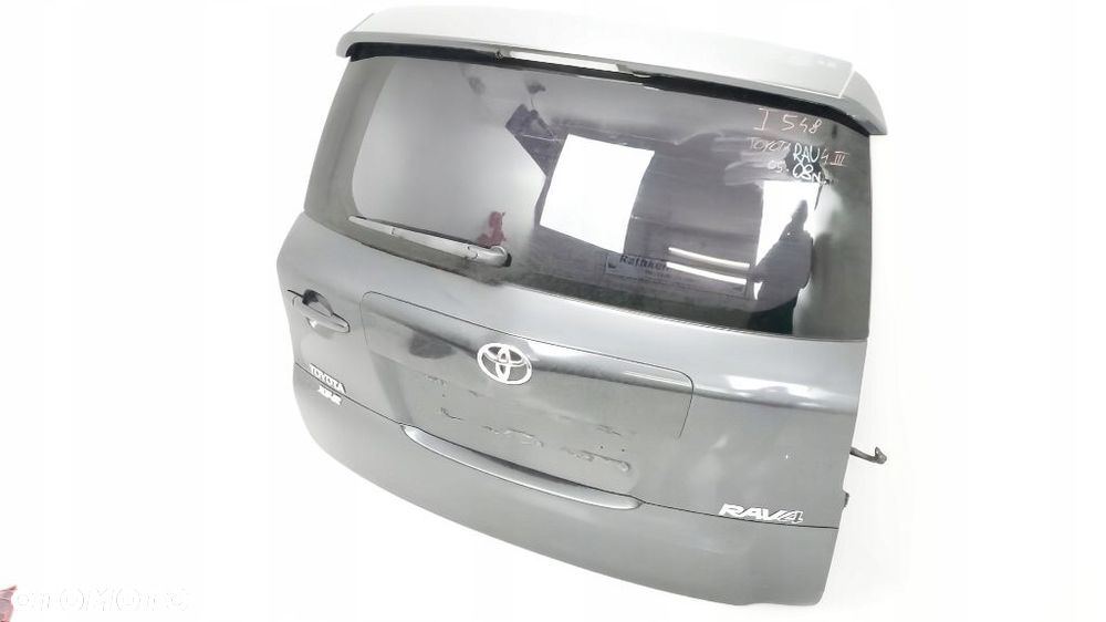 KLAPA BAGAŻNIKA TYŁ TOYOTA RAV4 III 05-08R 1E0 - 3