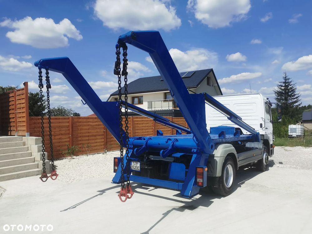 Mercedes-Benz Atego 1522 Bramowiec do kontenerów Blokada mostu Hydraulika hakowiec - 10