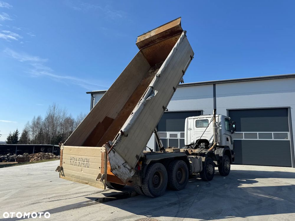 Scania 124 8x4 Wywrotka 3x - 5