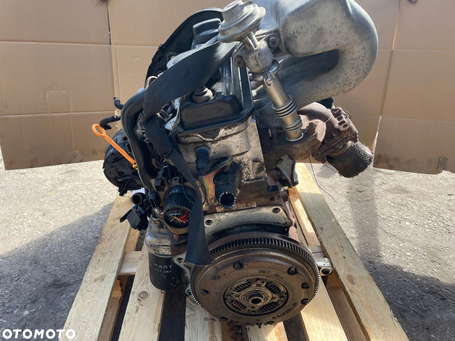 SILNIK KOMPLETNY VW SEAT 1.9 SDI AEY 64KM 140tysKM - 4