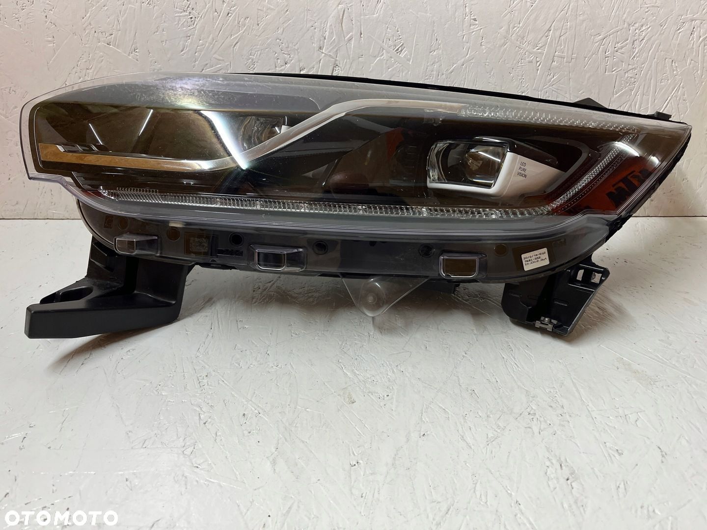 RENAULT ESPACE V REFLEKTOR LEWY PURE LED FULL LED ORG FV WYS 24H 260608819R - 1