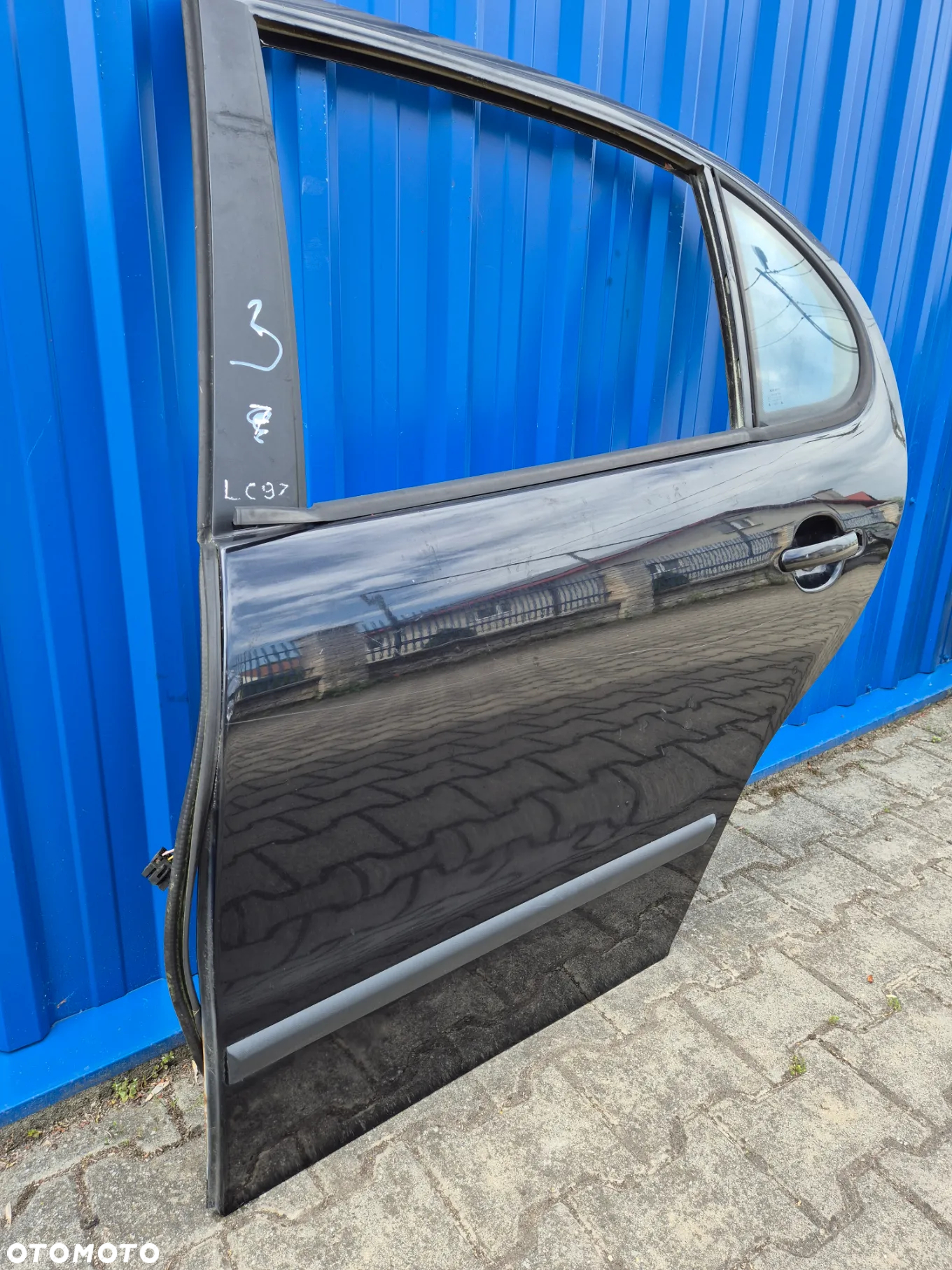 DRZWI TYŁ LEWY LEWE SEAT LEON I ( 1 ) | SEAT TOLEDO II ( 2 ) LC9Z CZARNE - 11