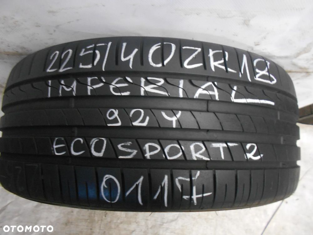OPONA POJEDYNKA 225/40R18 IMPERIAL ECOSPORT 2 DOT 0117 7.3MM - 1