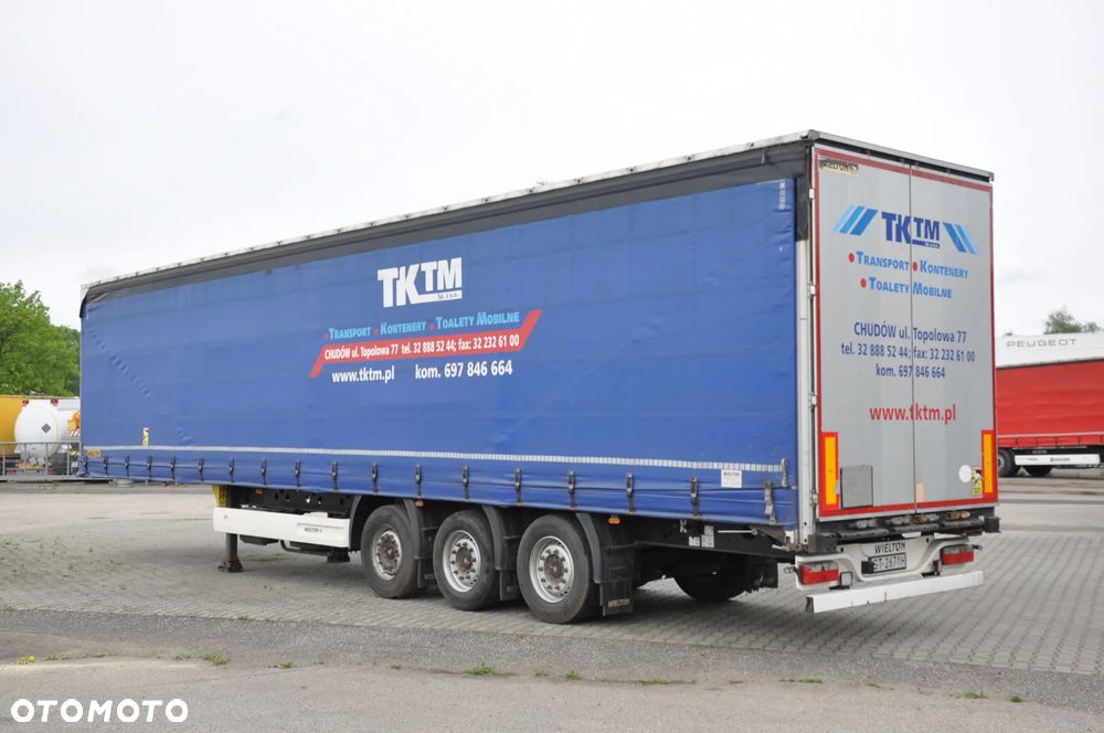 Wielton FIRANKA STANDARD PODNOSZONY DACH 4 WYSOKOŚCI - 5