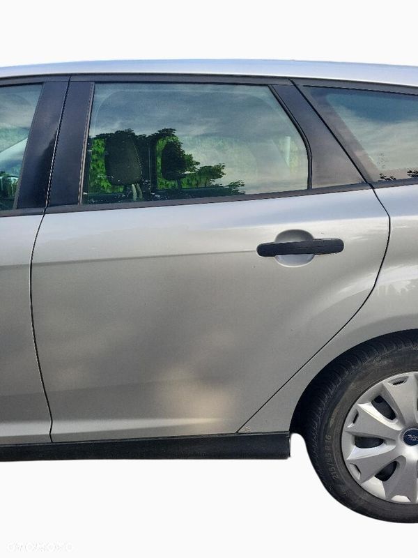 FORD FOCUS MK3 11-18r KOMBI DRZWI LEWY LEWE TYŁ SREBRNE 0B 0F KOMPLETNE - 1