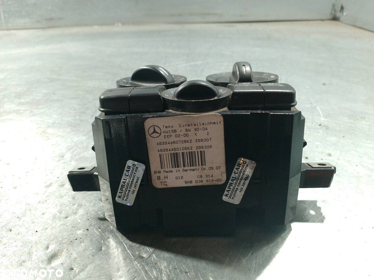 PANEL NAWIEWU MERCEDES VITO 639 5HB008512   A6394460728KZ   A6394450105KZ - 9