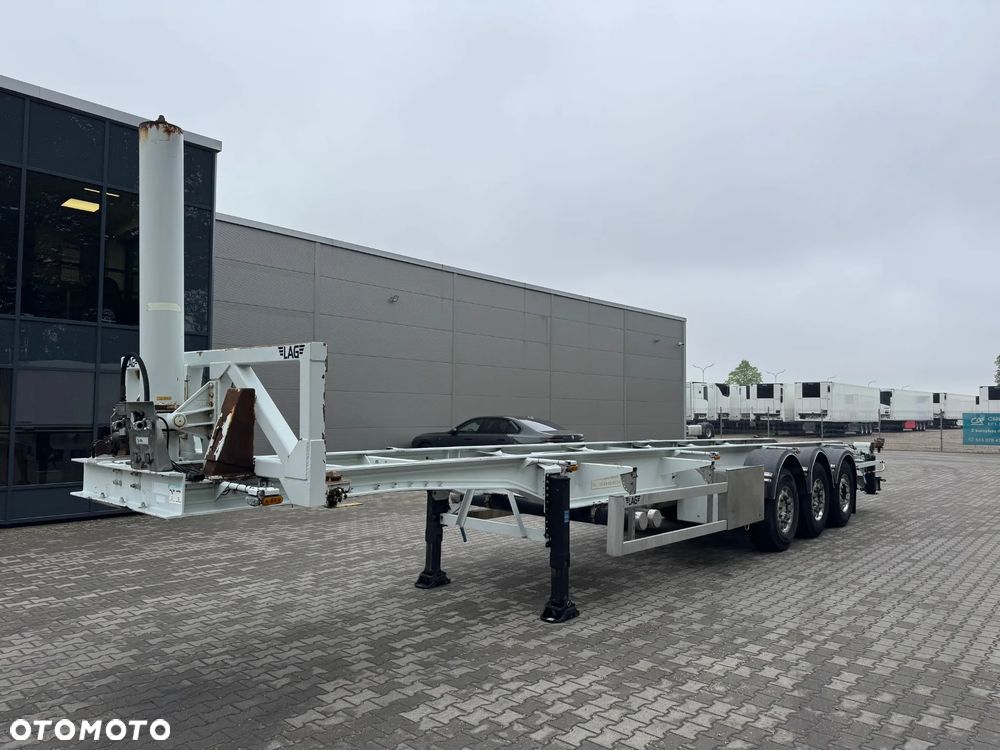 Lag Podkontenerowa z wywrotem !!  Hydraulika!!, 117.000km!! - 6