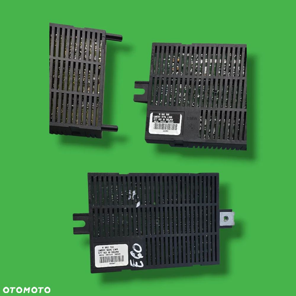 MODUŁ STEROWNIK ŚWIATEŁ BMW E60 E61 E63 X3 E83  RÓŻNE NUMERY 3420786 6941591 6962723 - 4