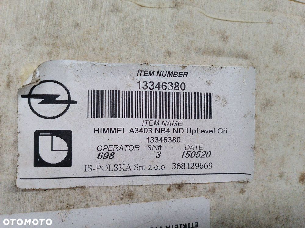 PODSUFITKA OPEL ASTRA J 13346380 KOMBI - 2