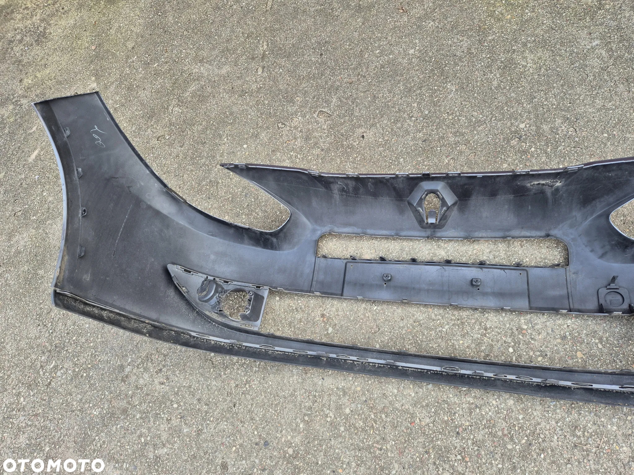 Renault Fluence 09-zderzak przedni spoiler hokej - 7