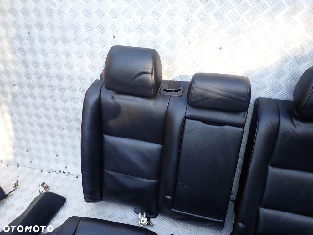FOTELE SIEDZENIA KOMPLET PRZÓD TYŁ SKÓRA  AUDI A4 B6 - 14