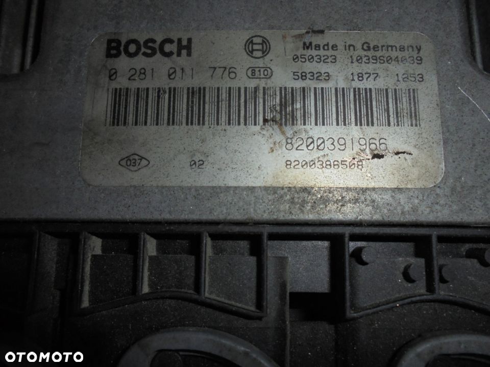KOMPUTER STEROWNIK SCENIC 1.9 DCI 0281011776 - 3