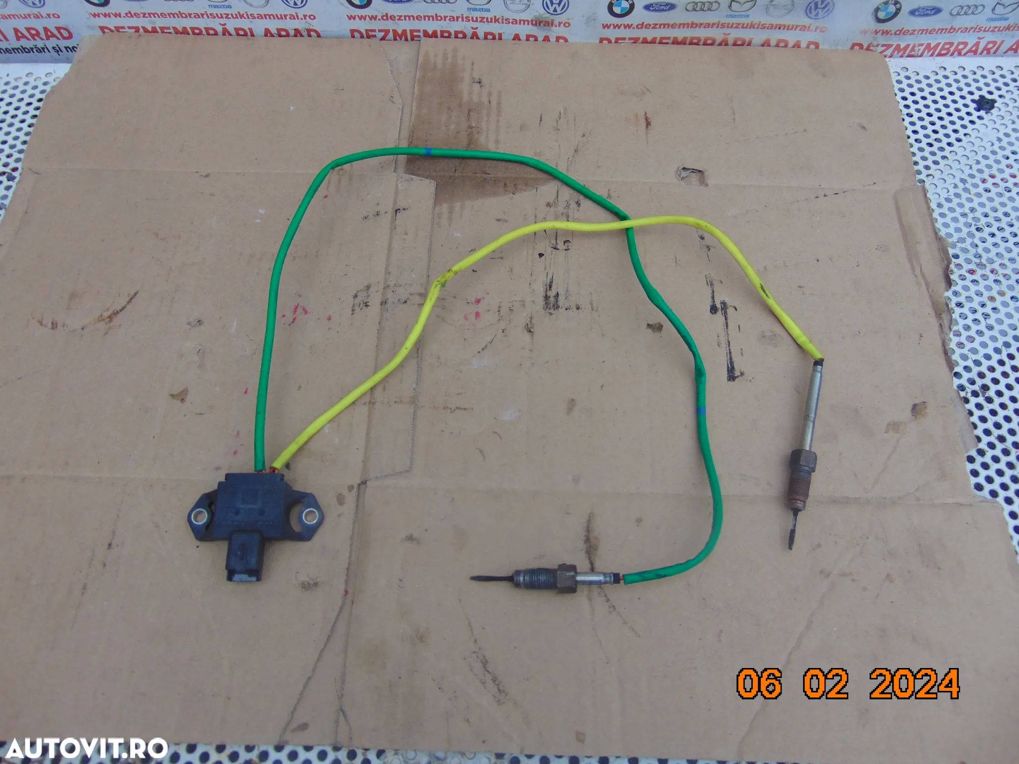 Senzor noxe Renault Master 2.3 Opel movano nissan nv400 sonda gaze temperatura nox - 1