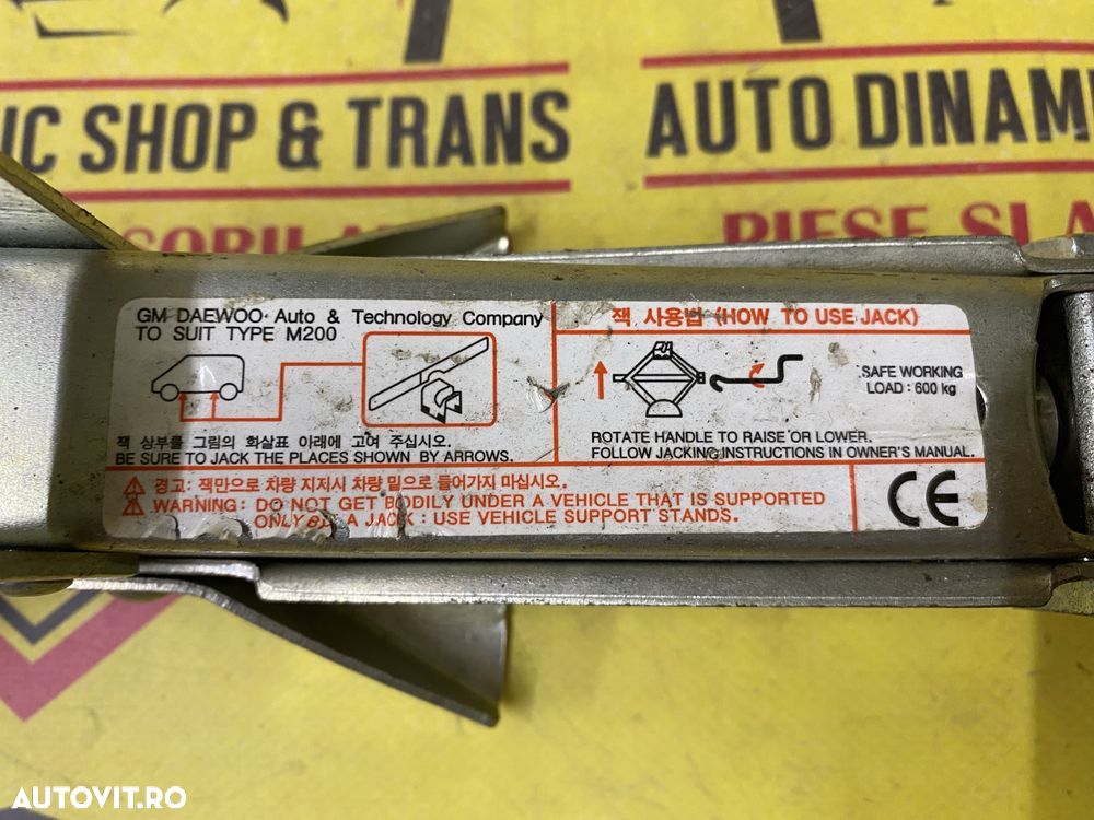 Cric auto Oe Original  Chevrolet Daewoo Matiz M250 M200 - 3
