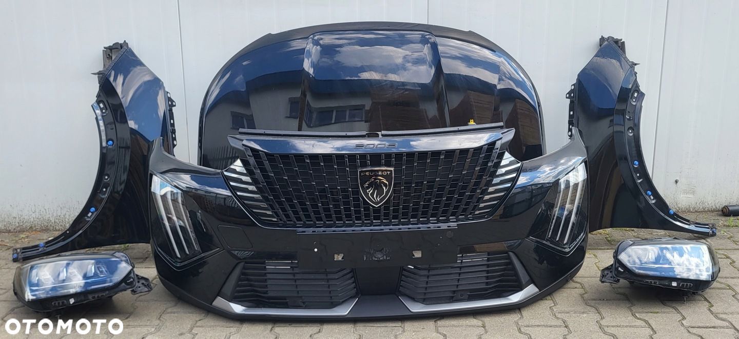 PEUGEOT 2008 II LIFT GT-LINE MASKA ZDERZAK BŁOTNIKI PAS LAMPY LED CHŁODNICE - 1