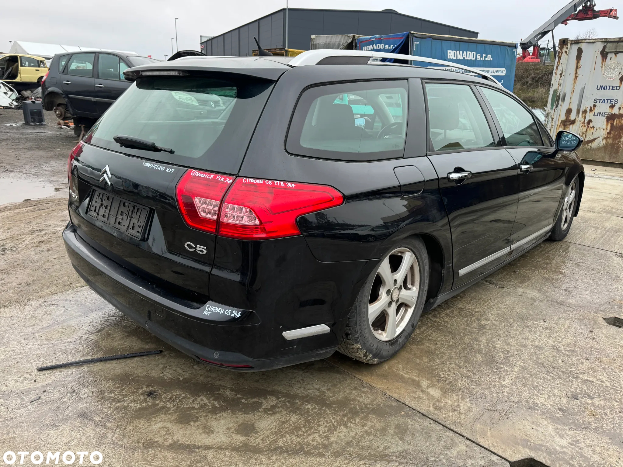 CITROEN C5 III X7 LAMPA LEWY TYŁ LEWA TYLNA KLAPA Z KLAPY W KLAPĘ - 14