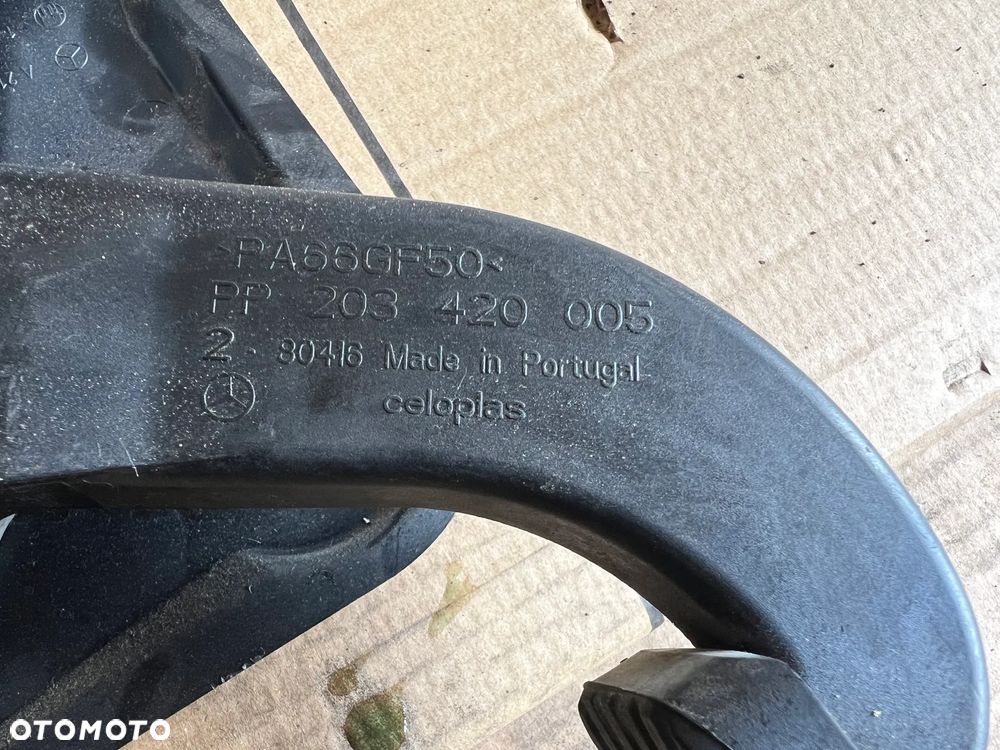 Pedał hamulca postojowego Mercedes E Klasa W211 2.2 CDI Lift 203420005 - 4