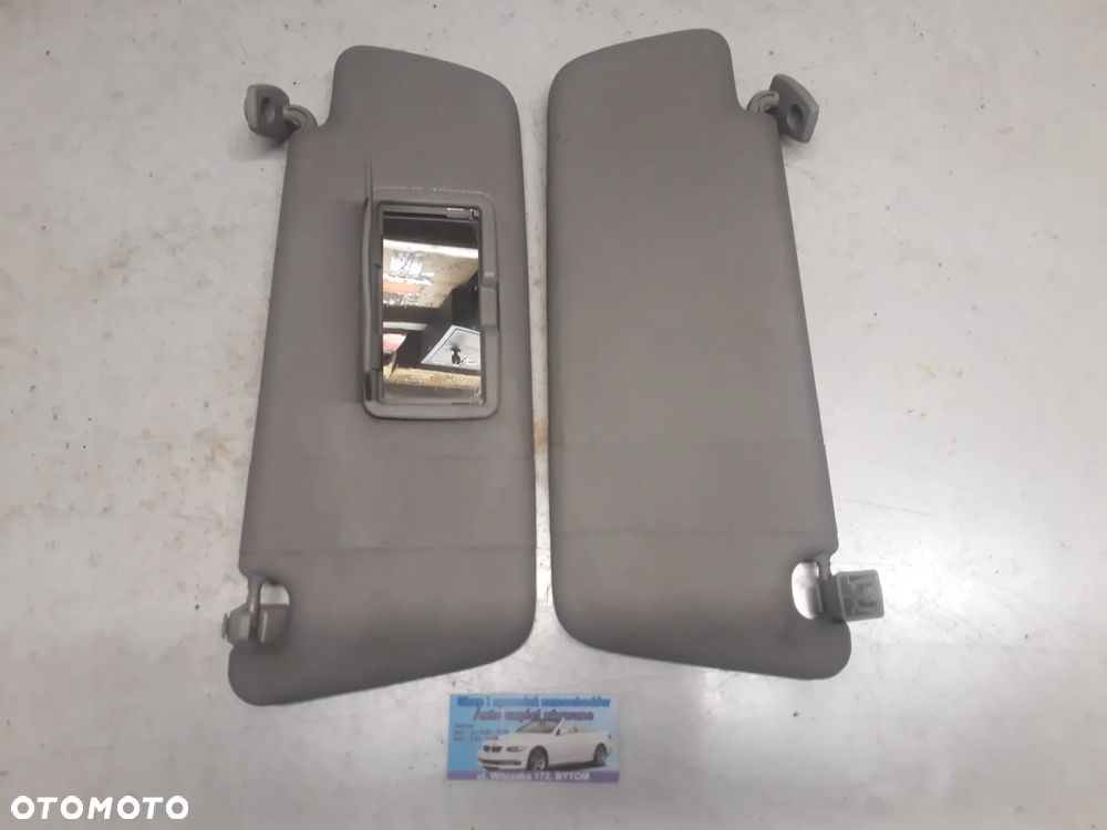 OSŁONY PRZECIWSŁONECZNE OPEL CORSA D  2010r  (KOMPLET) - 2