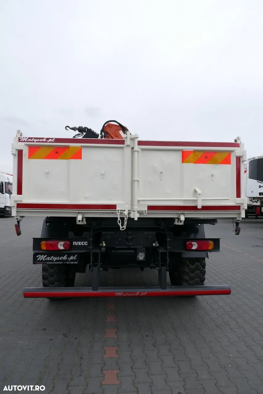 Iveco EUROCARGO 150E25 / 4X4 / BASCULANTE + HDS TEREX 120.2 E / PENTRU INDUSTRIA ELECTRICĂ / RADIO CONTROL / 67.000 KM KILOMETRAJ - 15