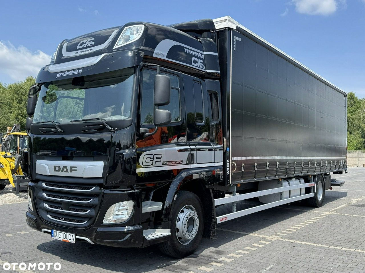 DAF CF 320 E6 Winda Firana Tył Drzwi Dach Zsuwany Długi 9.40m - 3