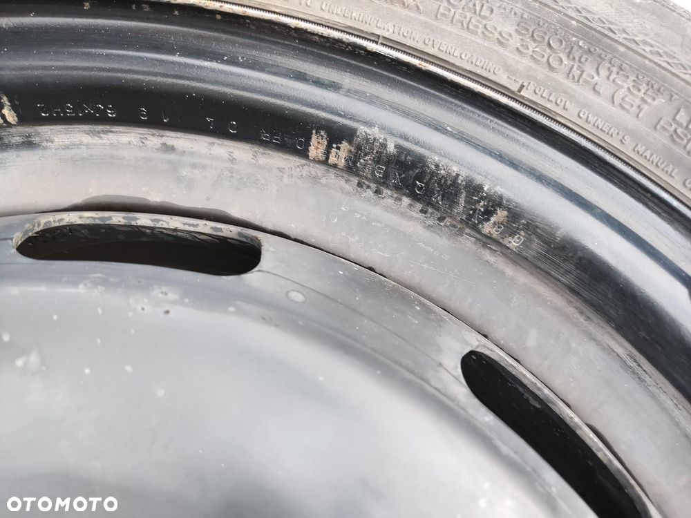 KOŁO DOJAZDOWE ZAPASOWE DOJAZDÓWKA 15 PEUGEOT 208 I 2012-2019 4X108 - 7