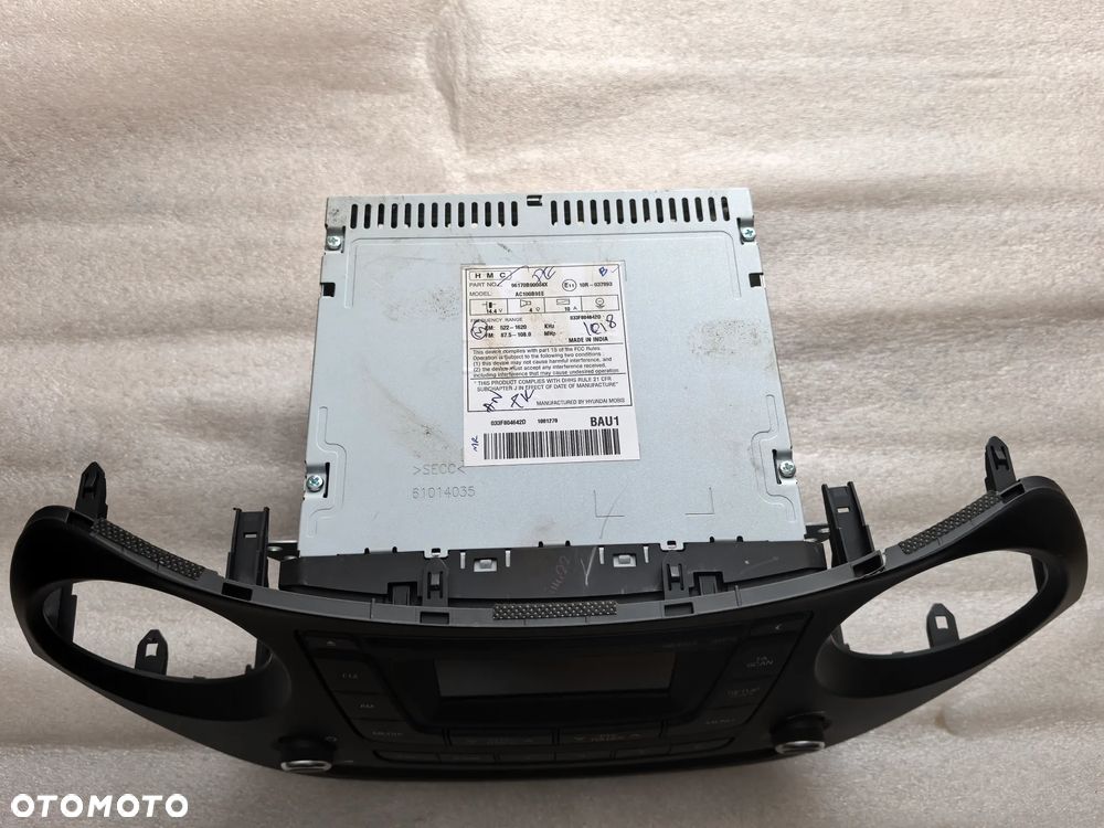 Hyundai i10 II Radio ramka CD 96170B90004X - 3