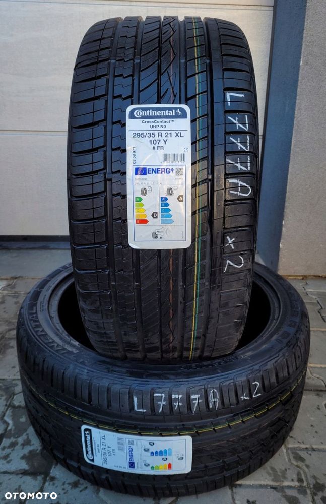 2x Continental CrossContact N0 295/35R21 107Y XL L777A - 2