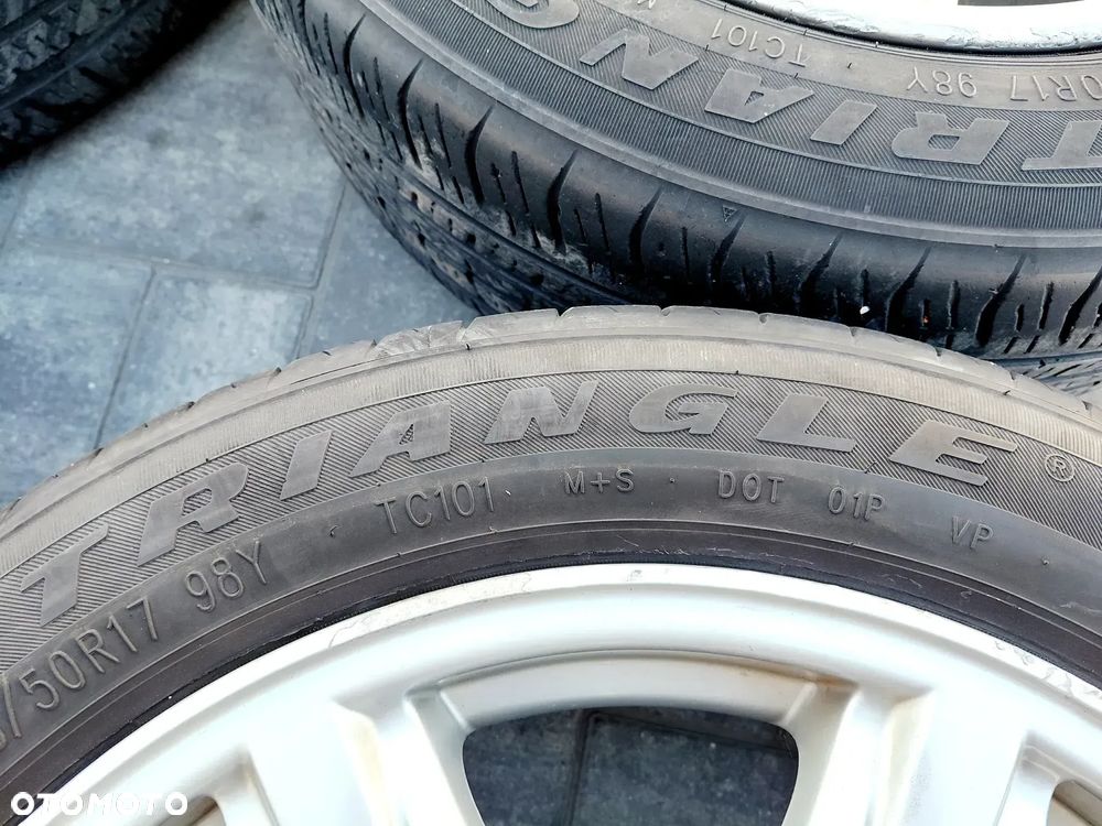 FELGI Z OPONAMI KOŁA ALUMINIOWE VOLVO R17 5X108 65,1 mm OPONY R17 225/50 LATO 2020r NR41 - 7