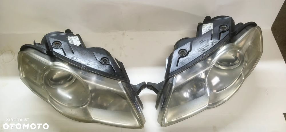Lampy przednie VW Passat b6 lewa prawa komplet wszystkie części L041 - 4